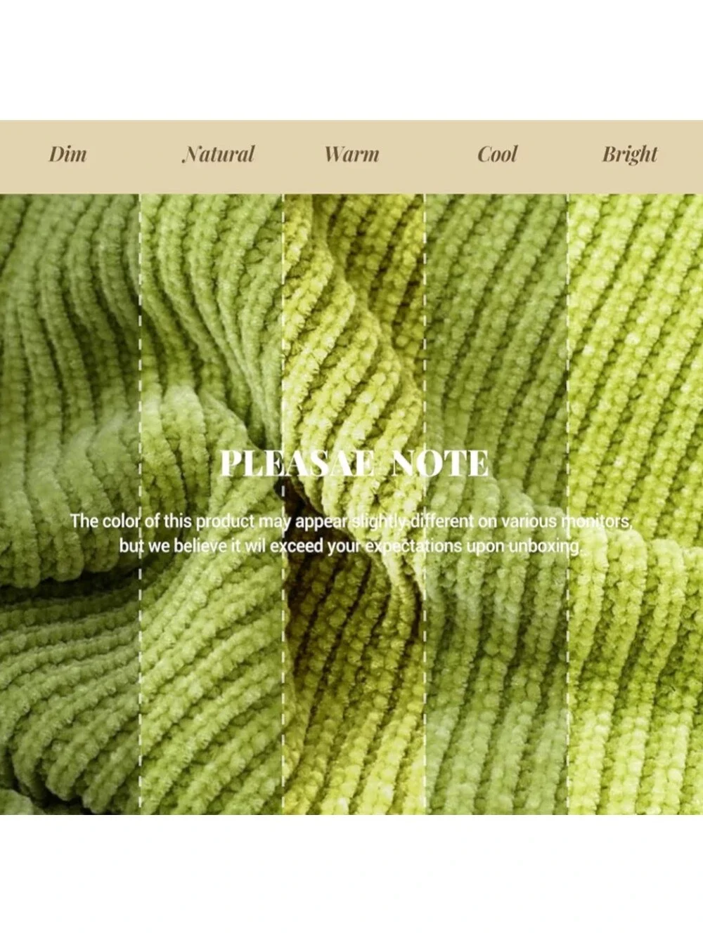 Battilo NWT Chenille Knit Throw Blanket With Tassels In Apple Green 60